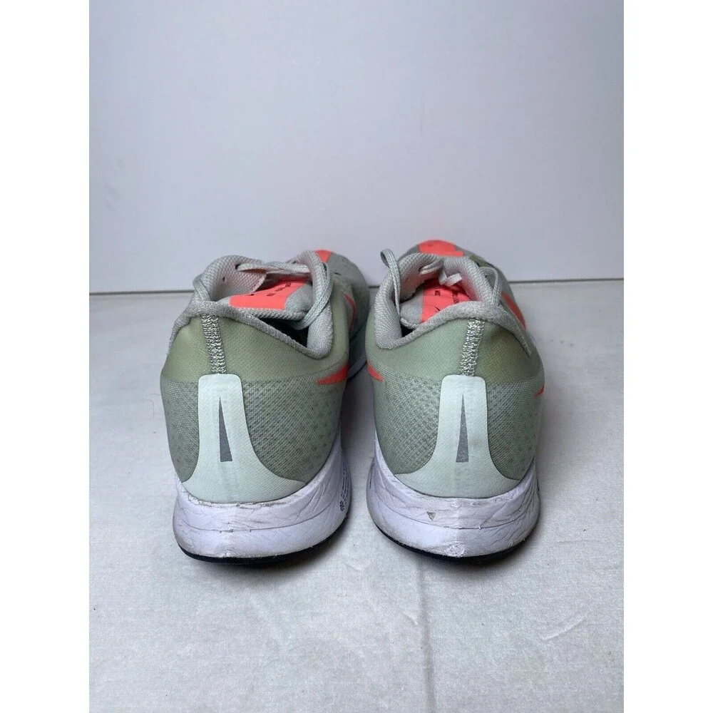 NIKE Zoom Pegasus 35 Turbo AJ4114-060 Grey/Hot Punch Mens Size 15 Shoe Sneaker - Picture 6 of 8